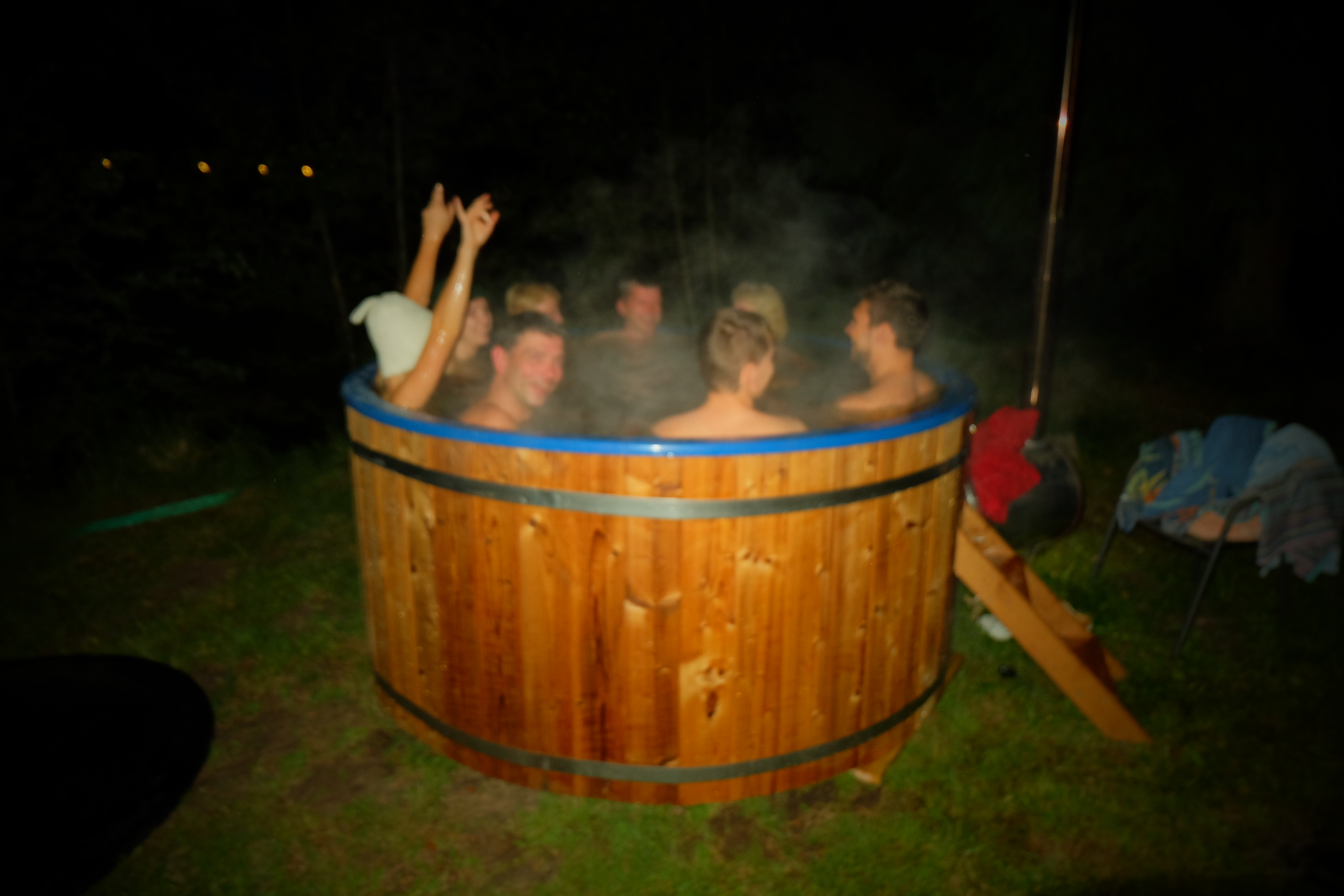 Kümblustünn Kallaste Turismitalus - saun kõiksugu ürituste tarbeks Hot tube sauna