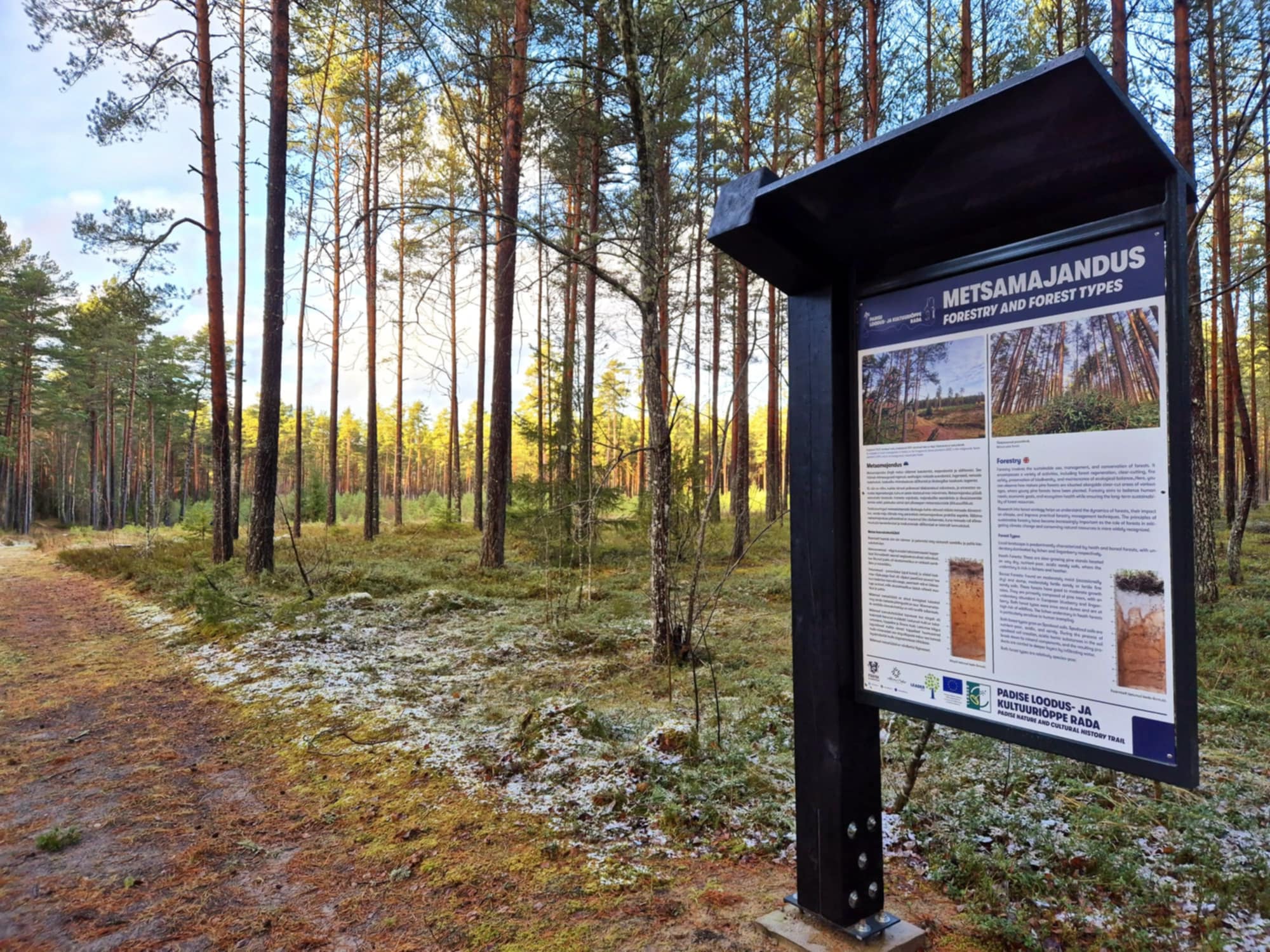 Padise kultuuri- ja loodusõpperada Kallaste Turismitalu külje all - ärksa hingega talu