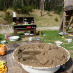 Mudaköök Mänguväljak Elamustalu - Kallaste Turismitalu - Ärksa hingega talu Harjumaal