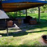 Grillimis- ja lõkkekoht Tünnimaja Helve ja Külli juures, soodne majutus looduses
