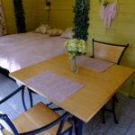 Johannes stuudiokorter Kallaste Turismitalus, lõkkeplats ja rohelus, peresõbralik majutus Padisel, Harjumaal