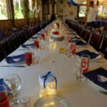 Pulmad 2 pulmalaud Ülemine kompleks eriline pulm romantiline sinine toitlustus peamaja suvesaal Kallaste Turismitalu Padisel ärksa hingega talu Harjumaal www.kallastetalu.ee