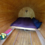 Tünnimaja Helve Tiigi kompleks 2025 üldvaade Kallaste Turismitalu Ärksa hingega talu Harjumaal