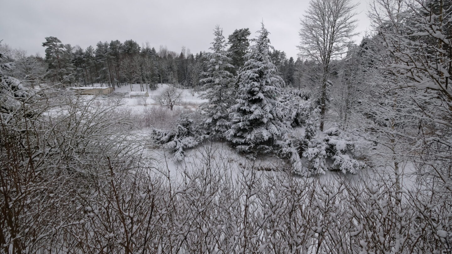 Kallaste Turismitalu Talv Kloostri jõgi lumi - loodus - puhkus looduses - ilus - www.kallastetalu.ee - Ärksa hingega talu Harjumaal